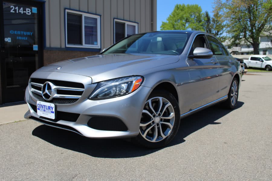 2015 Mercedes-Benz C-Class 4dr Sdn C300 Luxury 4MATIC, available for sale in East Windsor, Connecticut | Century Auto And Truck. East Windsor, Connecticut