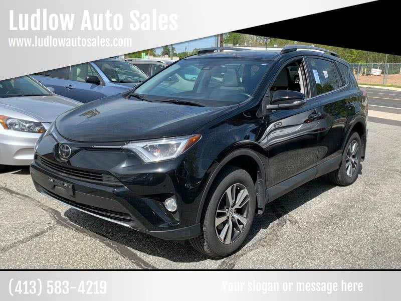 2017 Toyota Rav4 XLE AWD 4dr SUV, available for sale in Ludlow, Massachusetts | Ludlow Auto Sales. Ludlow, Massachusetts