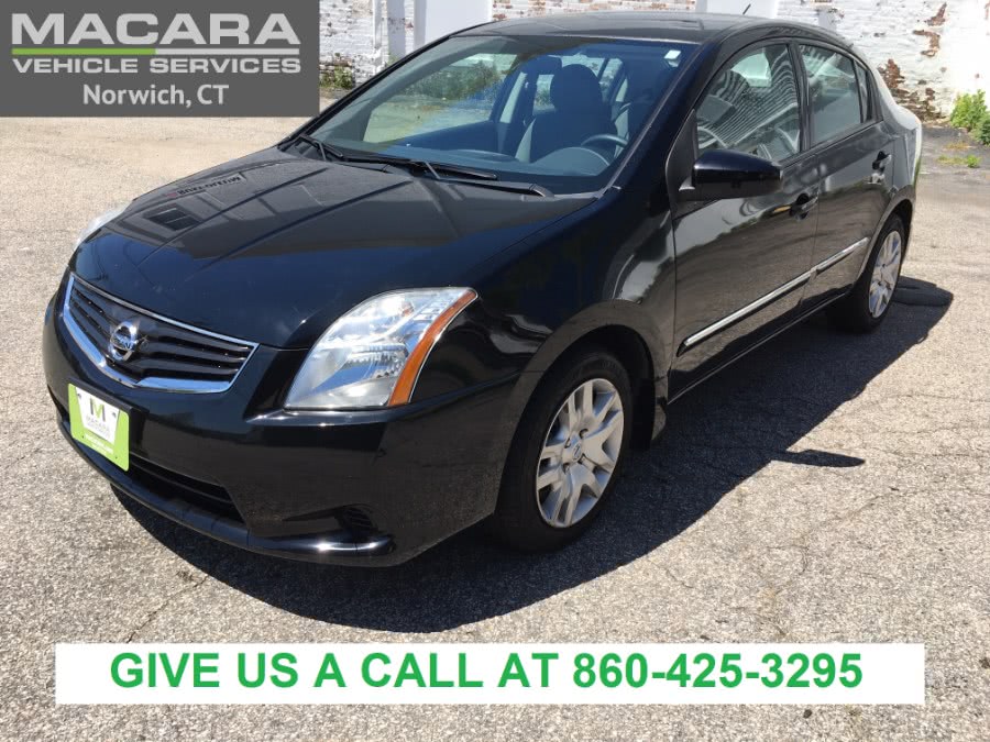 2012 Nissan Sentra 4dr Sdn I4 CVT 2.0 S, available for sale in Norwich, Connecticut | MACARA Vehicle Services, Inc. Norwich, Connecticut