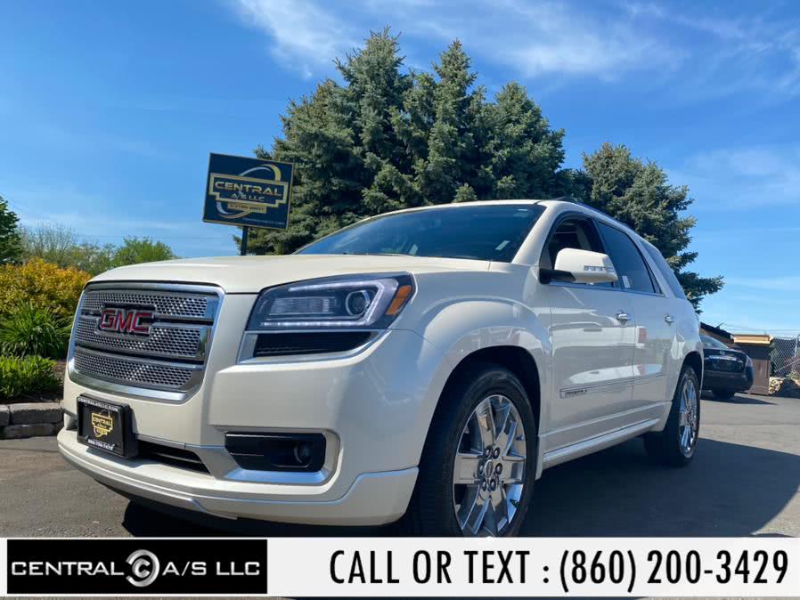 2013 GMC Acadia AWD 4dr Denali, available for sale in East Windsor, Connecticut | Central A/S LLC. East Windsor, Connecticut