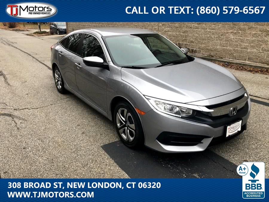 2017 Honda Civic Sedan LX, available for sale in New London, Connecticut | TJ Motors. New London, Connecticut