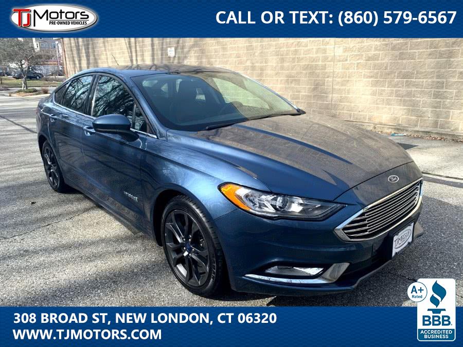 2018 Ford Fusion Hybrid SE FWD, available for sale in New London, Connecticut | TJ Motors. New London, Connecticut