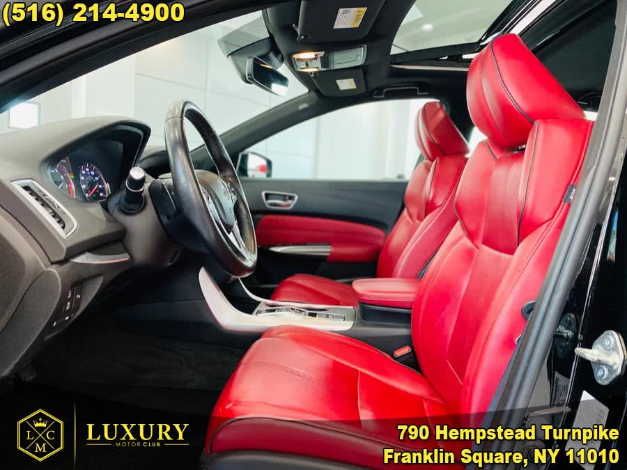 2018 Acura TLX FWD V6 A-Spec Red, available for sale in Franklin Square, New York | Luxury Motor Club. Franklin Square, New York