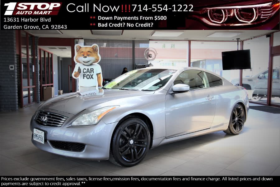 2009 Infiniti G37 Coupe 2dr Base RWD, available for sale in Garden Grove, California | 1 Stop Auto Mart Inc.. Garden Grove, California