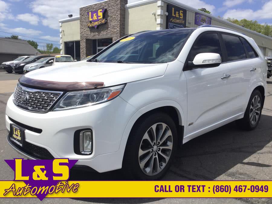 2015 Kia Sorento AWD 4dr V6 SXL, available for sale in Plantsville, Connecticut | L&S Automotive LLC. Plantsville, Connecticut