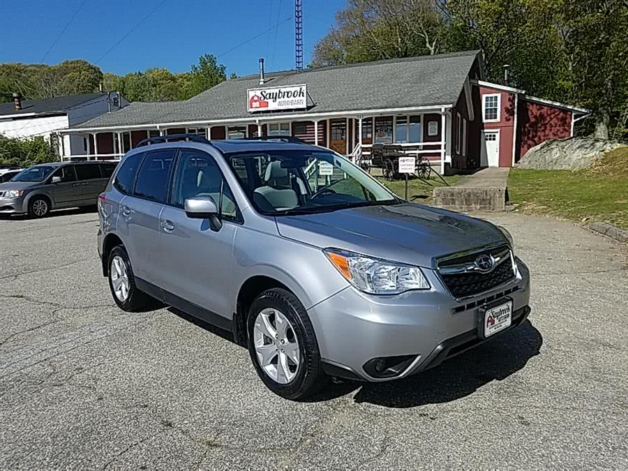 2016 Subaru Forester 4dr CVT 2.5i Premium PZEV, available for sale in Old Saybrook, Connecticut | Saybrook Auto Barn. Old Saybrook, Connecticut