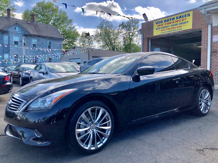 2013 Infiniti G37 Coupe 2dr x AWD Sport, available for sale in Hartford, Connecticut | VEB Auto Sales. Hartford, Connecticut
