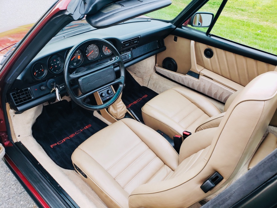 1986 Porsche 911 2dr Cabriolet Carrera 5-Spd, available for sale in North Salem, New York | Meccanic Shop North Inc. North Salem, New York 1986 Porsche 911 2dr Cabriolet Carrera 5-Spd, available for sale in North Salem, New York | Meccanic Shop North Inc. North Salem, New York