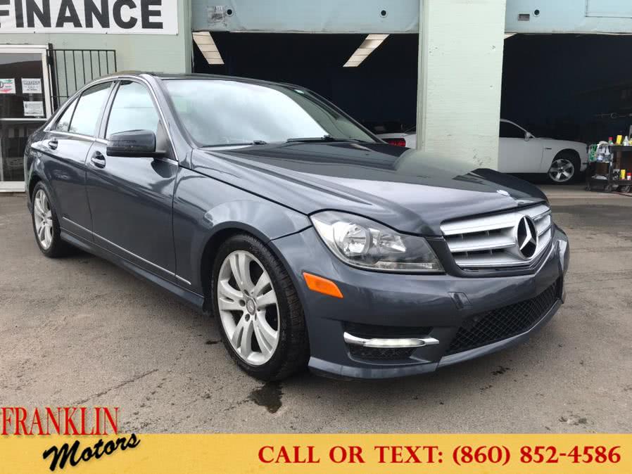 2013 Mercedes-Benz C-Class 4dr Sdn C300 Sport 4MATIC, available for sale in Hartford, Connecticut | Franklin Motors Auto Sales LLC. Hartford, Connecticut