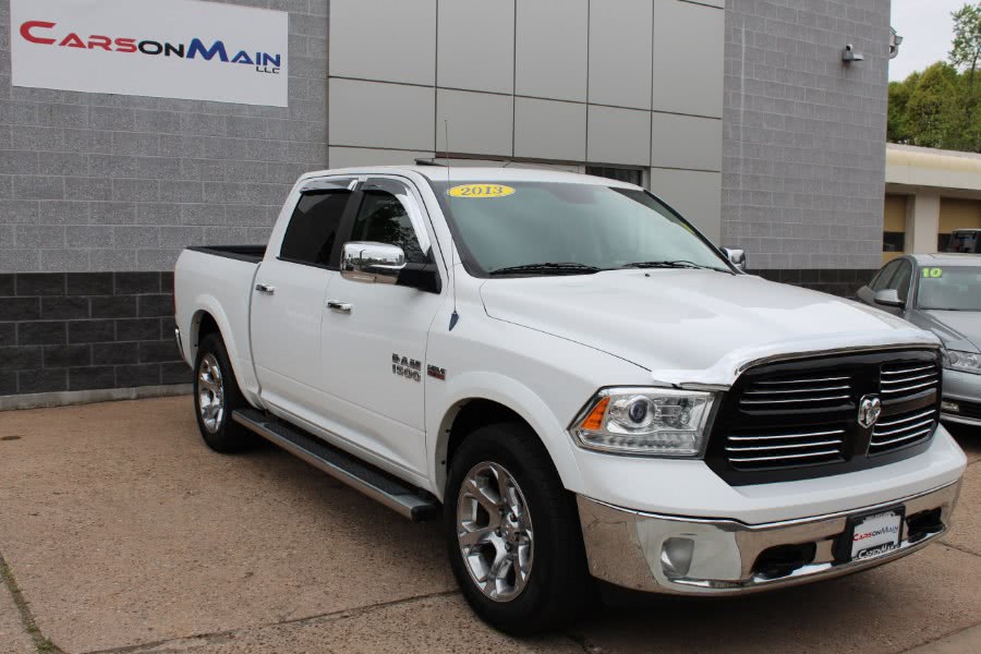 2013 Ram 1500 4WD Crew Cab 140.5" Laramie, available for sale in Manchester, Connecticut | Carsonmain LLC. Manchester, Connecticut