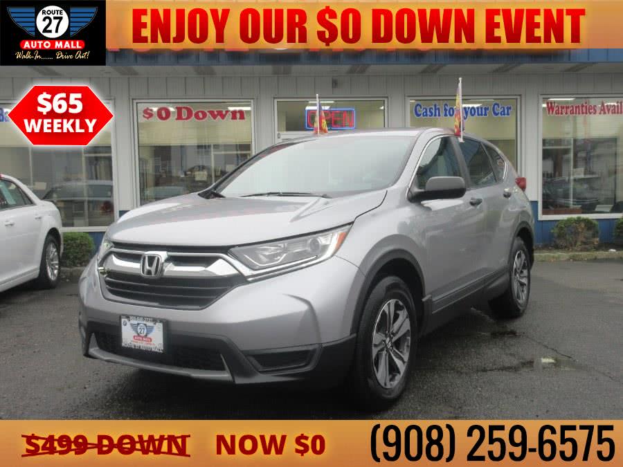 2017 Honda CR-V LX AWD, available for sale in Linden, New Jersey | Route 27 Auto Mall. Linden, New Jersey
