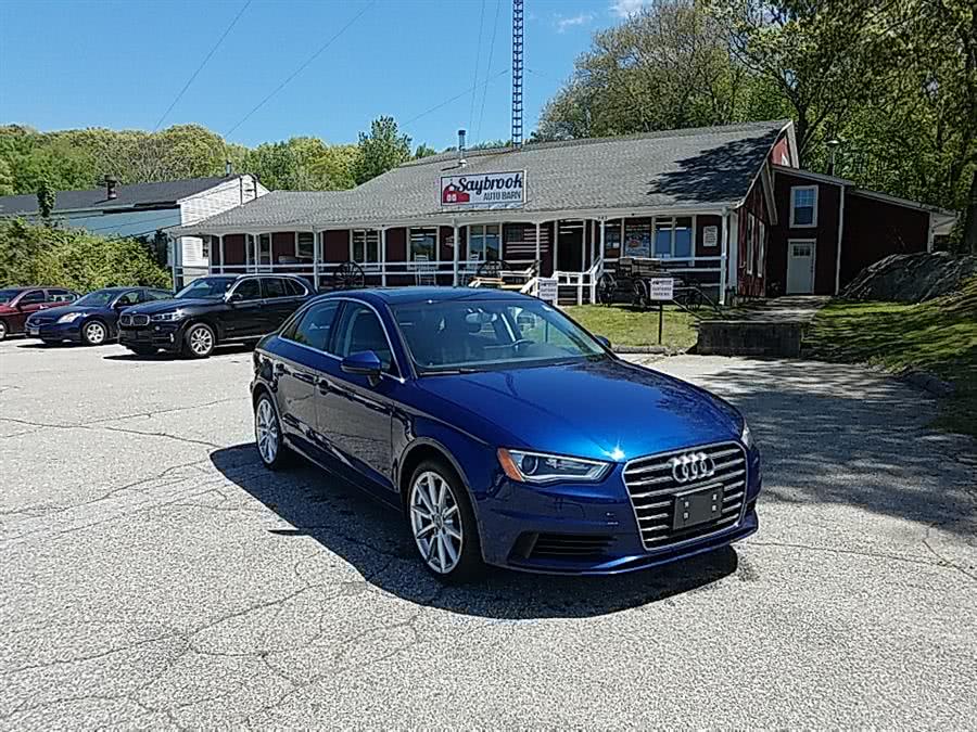 2015 Audi A3 4dr Sdn quattro 2.0T Premium Plus, available for sale in Old Saybrook, Connecticut | Saybrook Auto Barn. Old Saybrook, Connecticut