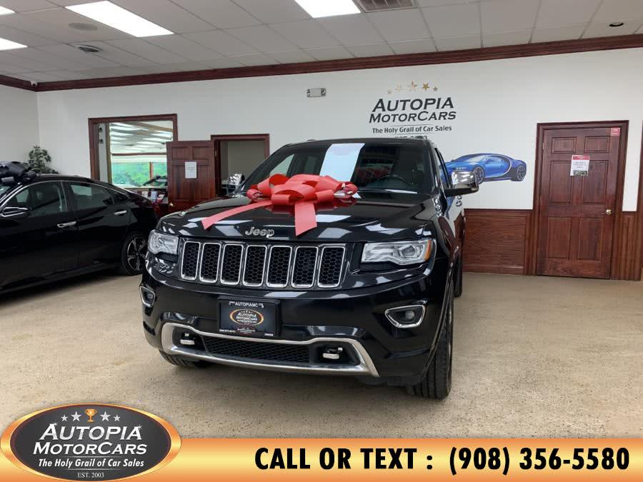 2014 Jeep Grand Cherokee 4WD 4dr Overland, available for sale in Union, New Jersey | Autopia Motorcars Inc. Union, New Jersey