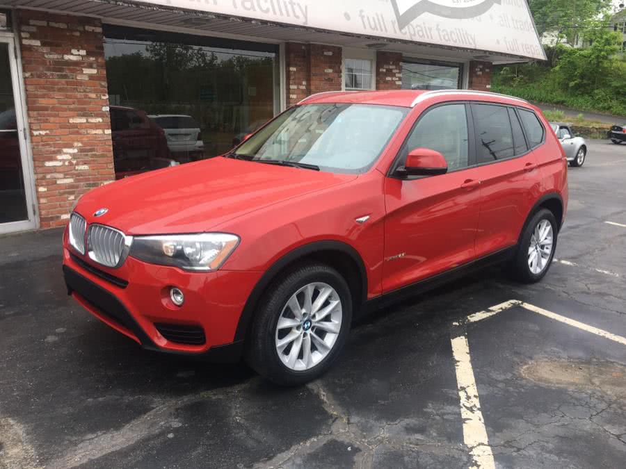 2017 BMW X3 xDrive28i Sports Activity Vehicle, available for sale in Naugatuck, Connecticut | Riverside Motorcars, LLC. Naugatuck, Connecticut