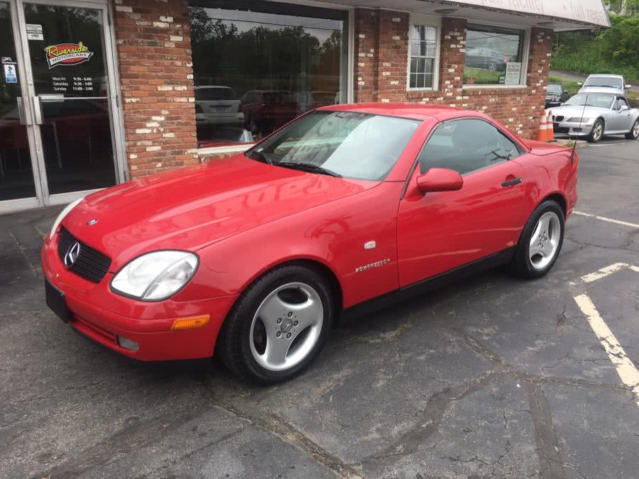 1998 Mercedes-Benz SLK-Class 2dr Roadster, available for sale in Naugatuck, Connecticut | Riverside Motorcars, LLC. Naugatuck, Connecticut