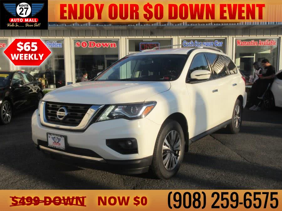 2017 Nissan Pathfinder 4x4 SV, available for sale in Linden, New Jersey | Route 27 Auto Mall. Linden, New Jersey 2017 Nissan Pathfinder 4x4 SV, available for sale in Linden, New Jersey | Route 27 Auto Mall. Linden, New Jersey