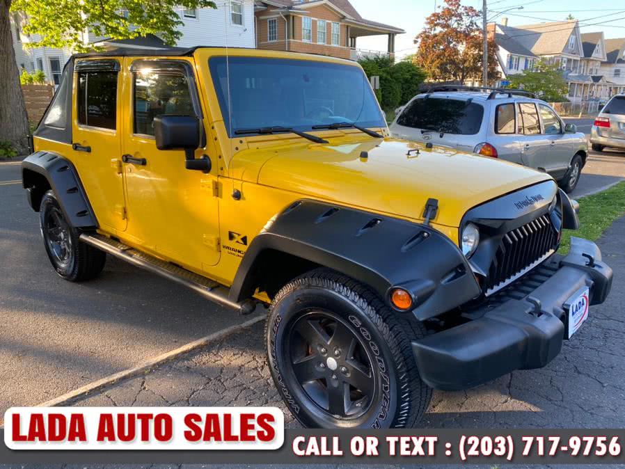 2008 Jeep Wrangler 4WD 4dr Unlimited X, available for sale in Bridgeport, Connecticut | Lada Auto Sales. Bridgeport, Connecticut