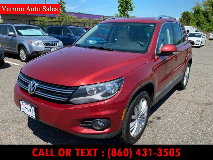 2014 Volkswagen Tiguan 4MOTION 4dr Auto SEL, available for sale in Manchester, Connecticut | Vernon Auto Sale & Service. Manchester, Connecticut