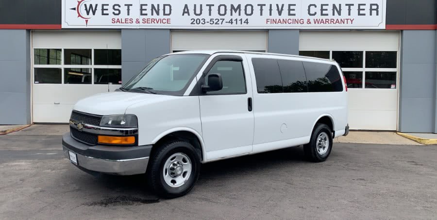 2010 Chevrolet Express Passenger RWD 3500 135" LT, available for sale in Waterbury, Connecticut | West End Automotive Center. Waterbury, Connecticut