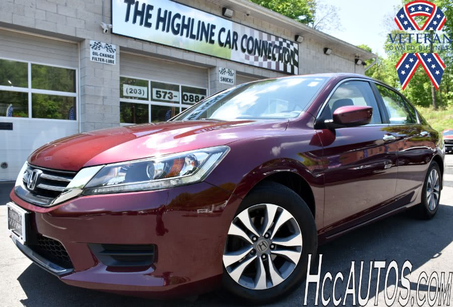 2015 Honda Accord Sedan 4dr I4  LX, available for sale in Waterbury, Connecticut | Highline Car Connection. Waterbury, Connecticut