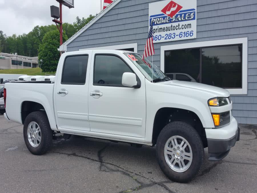 2012 Chevrolet Colorado 4WD Crew Cab LT w/1LT, available for sale in Thomaston, CT