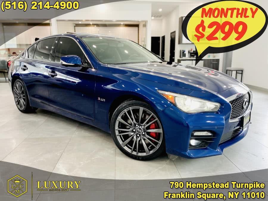 2017 INFINITI Q50 Red Sport 400 AWD, available for sale in Franklin Square, New York | Luxury Motor Club. Franklin Square, New York