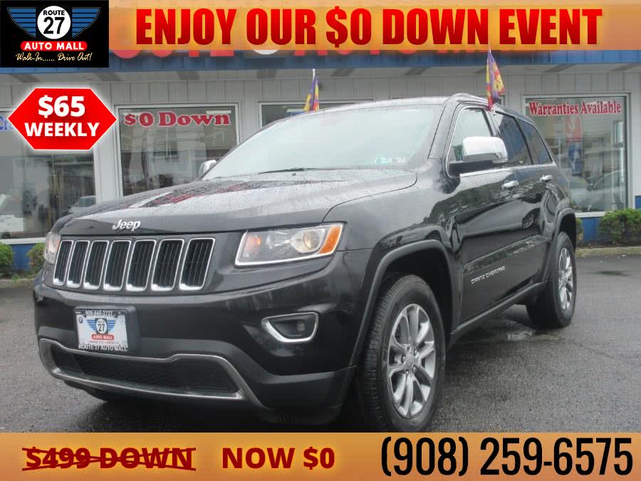 2016 Jeep Grand Cherokee 4WD 4dr Limited, available for sale in Linden, New Jersey | Route 27 Auto Mall. Linden, New Jersey