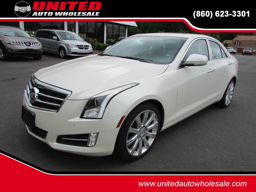 2013 Cadillac ATS 4dr Sdn 3.6L Premium AWD, available for sale in East Windsor, Connecticut | United Auto Sales of E Windsor, Inc. East Windsor, Connecticut