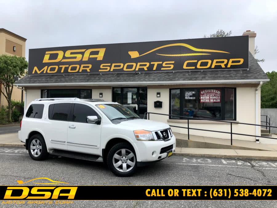 2010 Nissan Armada 4WD 4dr Titanium, available for sale in Commack, New York | DSA Motor Sports Corp. Commack, New York