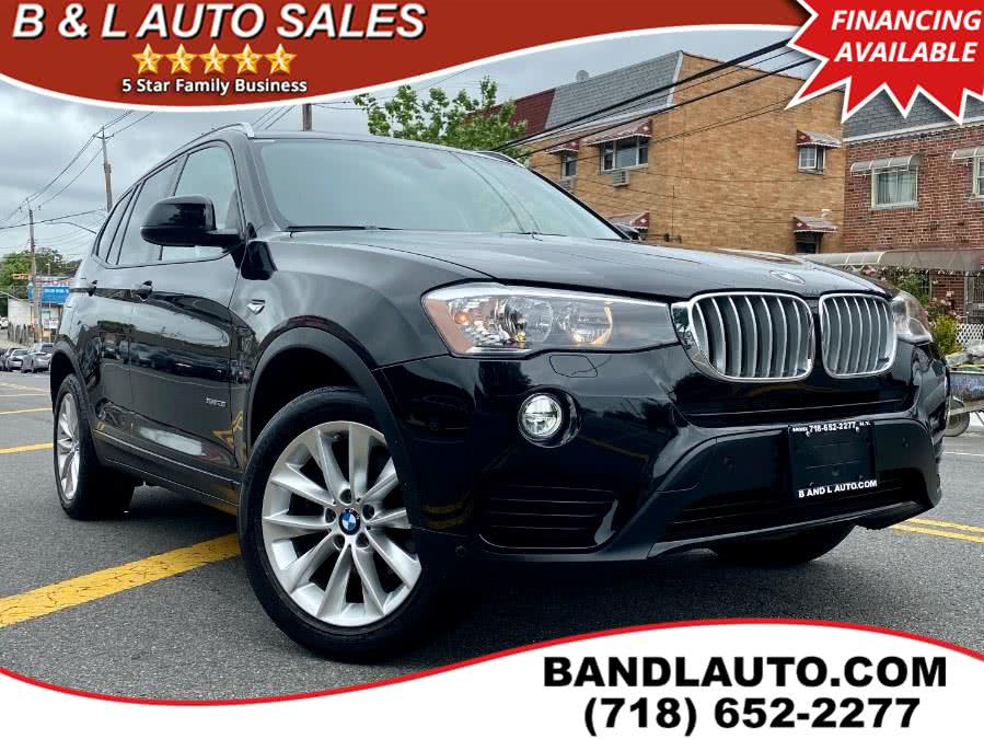 2017 BMW X3 xDrive28i AWD, available for sale in Bronx, New York | B & L Auto Sales LLC. Bronx, New York 2017 BMW X3 xDrive28i AWD, available for sale in Bronx, New York | B & L Auto Sales LLC. Bronx, New York