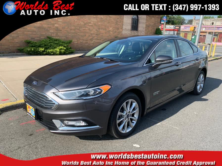 2017 Ford Fusion Energi SE FWD, available for sale in Brooklyn, New York | Worlds Best Auto Inc. Brooklyn, New York