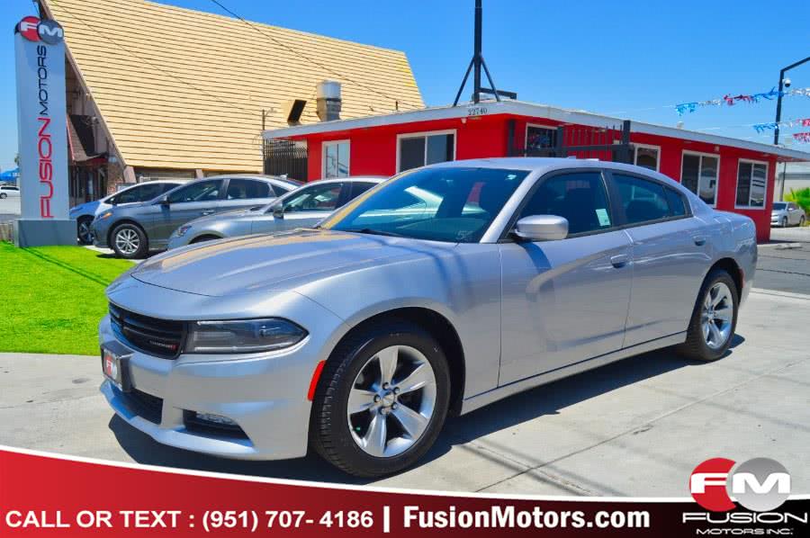 2015 Dodge Charger 4dr Sdn SXT RWD, available for sale in Moreno Valley, California | Fusion Motors Inc. Moreno Valley, California