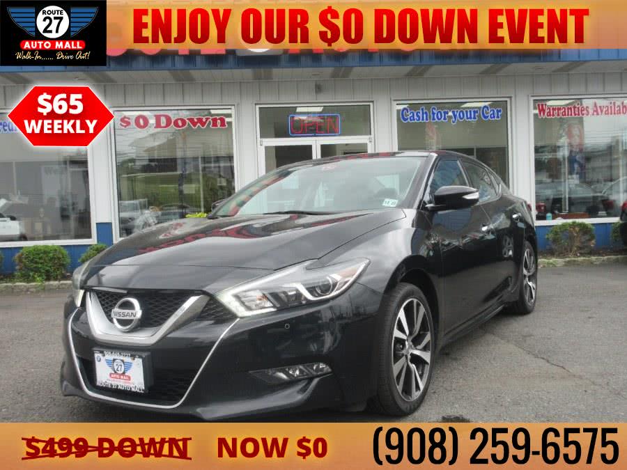 Used Nissan Maxima 4dr Sdn 3.5 SL 2016 | Route 27 Auto Mall. Linden, New Jersey Used Nissan Maxima 4dr Sdn 3.5 SL 2016 | Route 27 Auto Mall. Linden, New Jersey