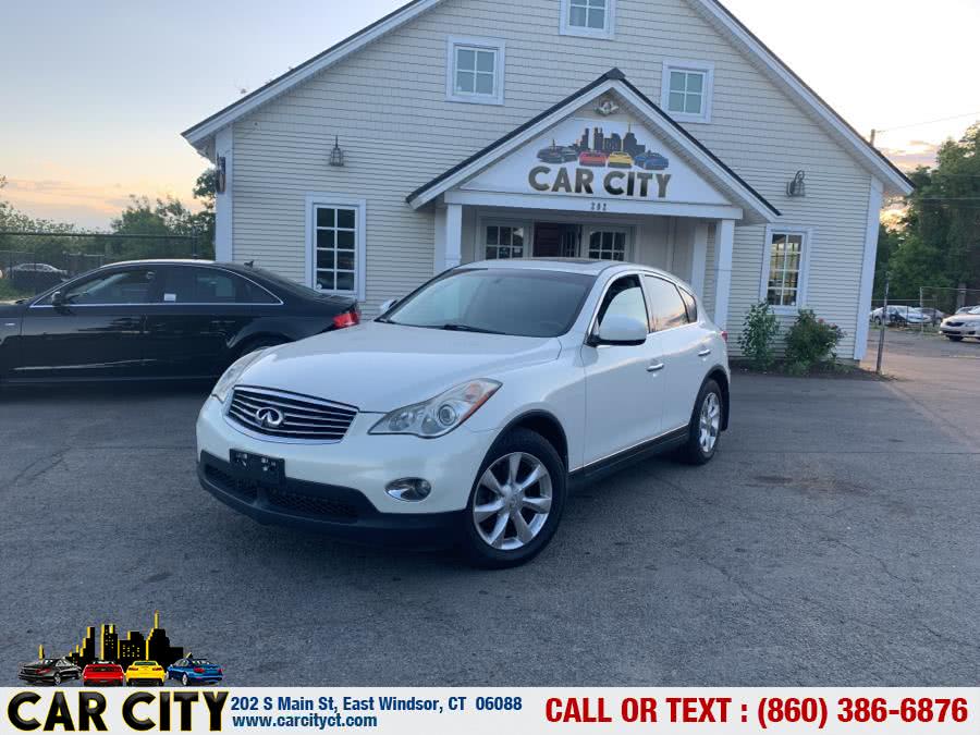 2010 Infiniti EX35 AWD 4dr, available for sale in East Windsor, Connecticut | Car City LLC. East Windsor, Connecticut