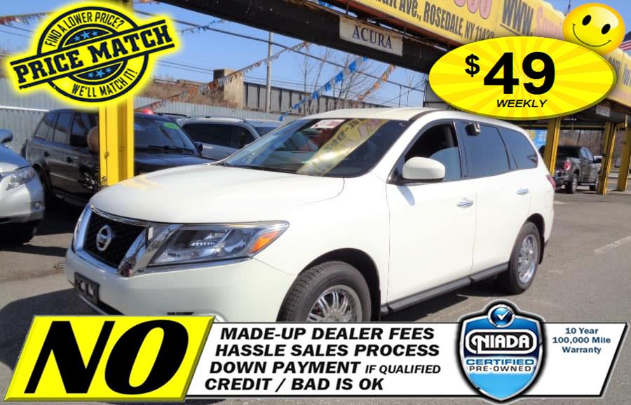 2014 Nissan Pathfinder 4WD 4dr SV, available for sale in Rosedale, New York | Sunrise Auto Sales. Rosedale, New York