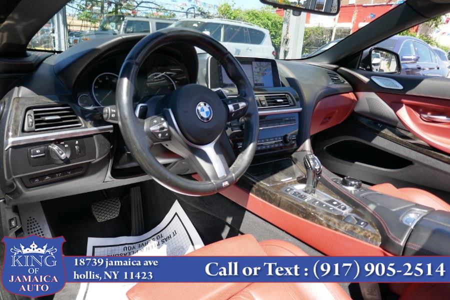 2017 BMW 6 Series 650i xDrive Convertible, available for sale in Hollis, New York | King of Jamaica Auto Inc. Hollis, New York 2017 BMW 6 Series 650i xDrive Convertible, available for sale in Hollis, New York | King of Jamaica Auto Inc. Hollis, New York