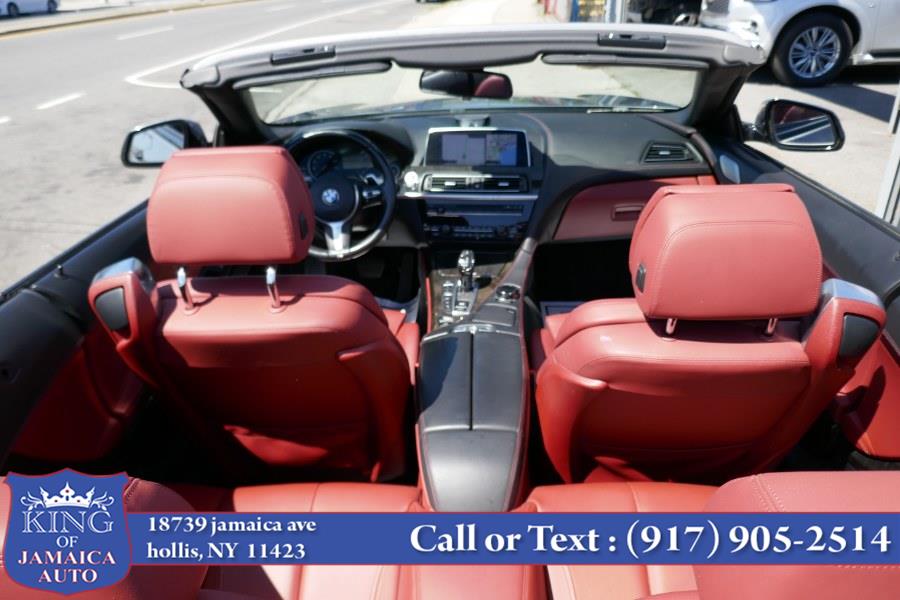 2017 BMW 6 Series 650i xDrive Convertible, available for sale in Hollis, New York | King of Jamaica Auto Inc. Hollis, New York 2017 BMW 6 Series 650i xDrive Convertible, available for sale in Hollis, New York | King of Jamaica Auto Inc. Hollis, New York