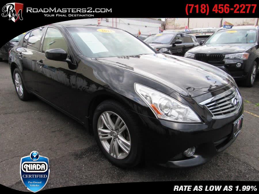 2013 Infiniti G37 Sedan 4dr x AWD NAVi, available for sale in Middle Village, New York | Road Masters II INC. Middle Village, New York
