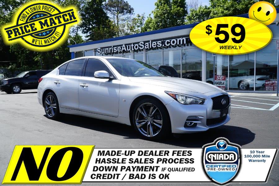 2015 INFINITI Q50 4dr Sdn Premium AWD, available for sale in Rosedale, New York | Sunrise Auto Sales. Rosedale, New York
