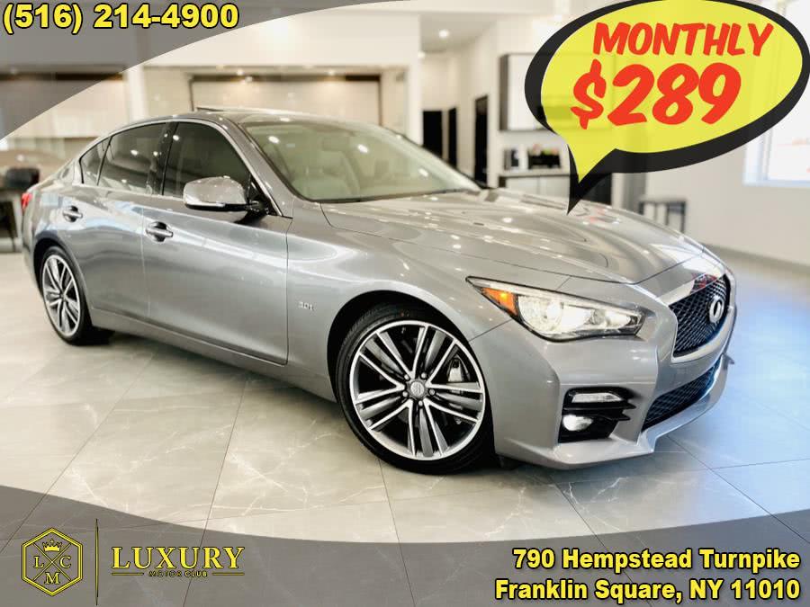 2017 INFINITI Q50 3.0t Sport, available for sale in Franklin Square, New York | Luxury Motor Club. Franklin Square, New York