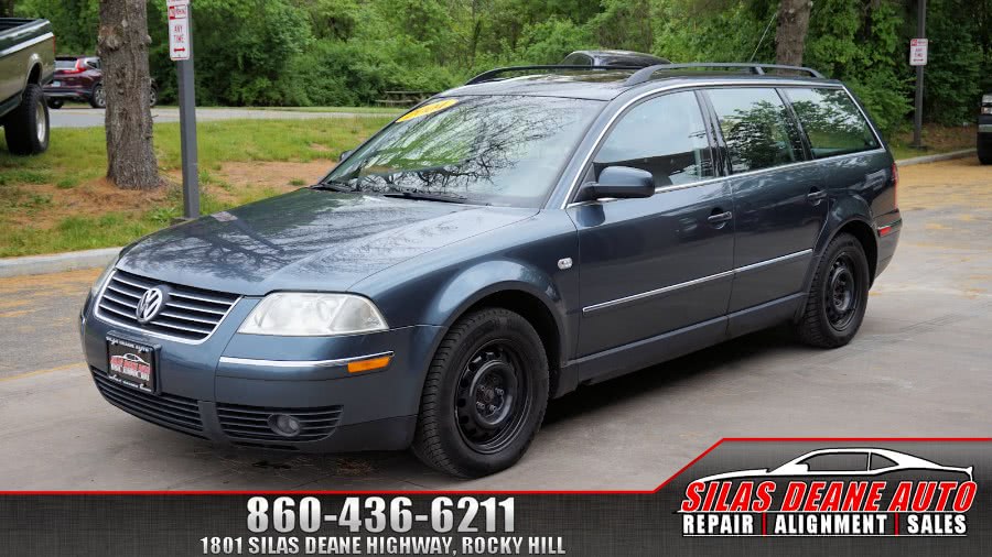 2004 Volkswagen Passat Wagon 4dr Wgn GLX V6 Auto, available for sale in Rocky Hill , Connecticut | Silas Deane Auto LLC. Rocky Hill , Connecticut