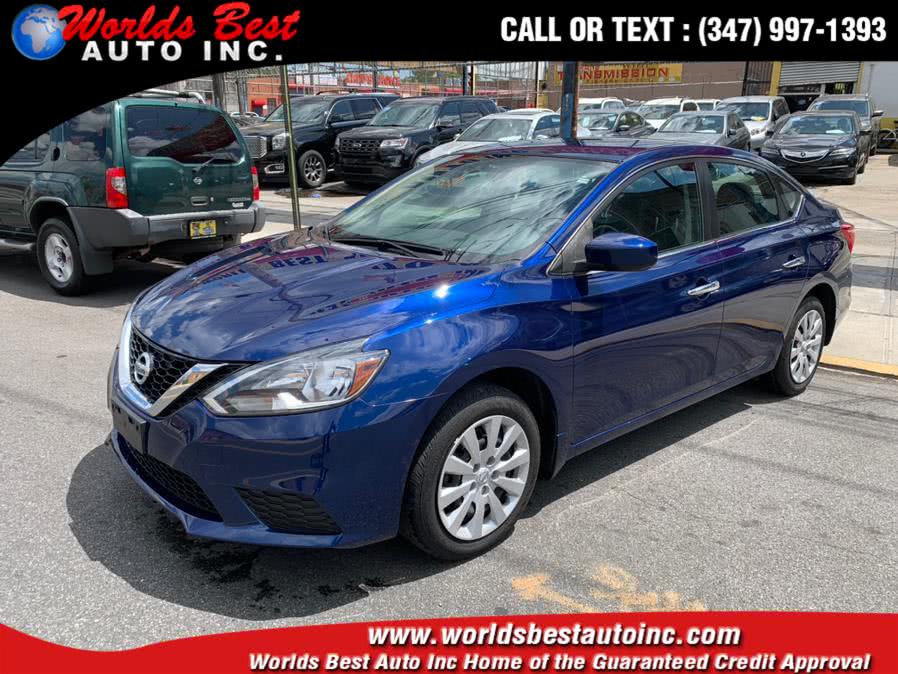 2017 Nissan Sentra S CVT, available for sale in Brooklyn, New York | Worlds Best Auto Inc. Brooklyn, New York