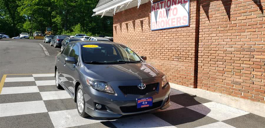 2010 Toyota Corolla 4dr Sdn Auto S, available for sale in Waterbury, Connecticut | National Auto Brokers, Inc.. Waterbury, Connecticut