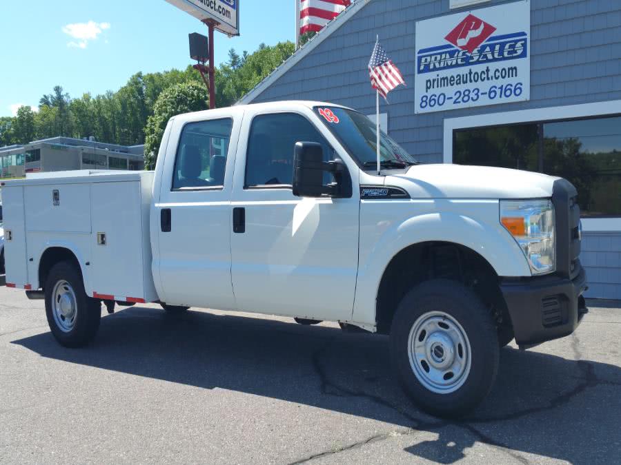 2013 Ford Super Duty F-250 SRW 4WD Crew Cab 172" XL, available for sale in Thomaston, CT