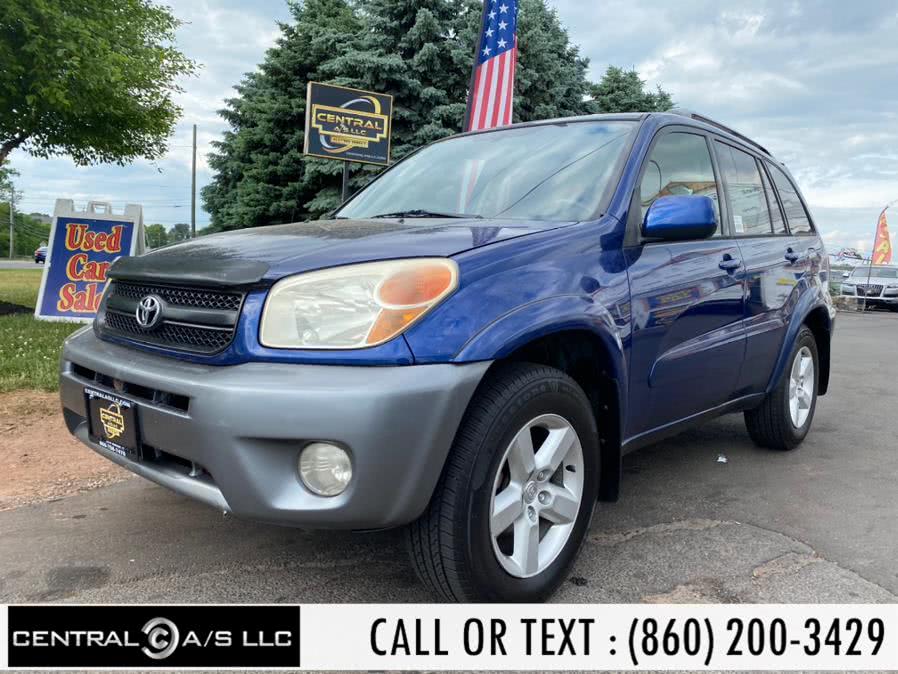 2004 Toyota RAV4 4dr Auto 4WD, available for sale in East Windsor, Connecticut | Central A/S LLC. East Windsor, Connecticut