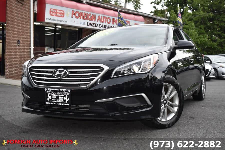 2017 Hyundai Sonata SE 2.4L, available for sale in Irvington, New Jersey | Foreign Auto Imports. Irvington, New Jersey