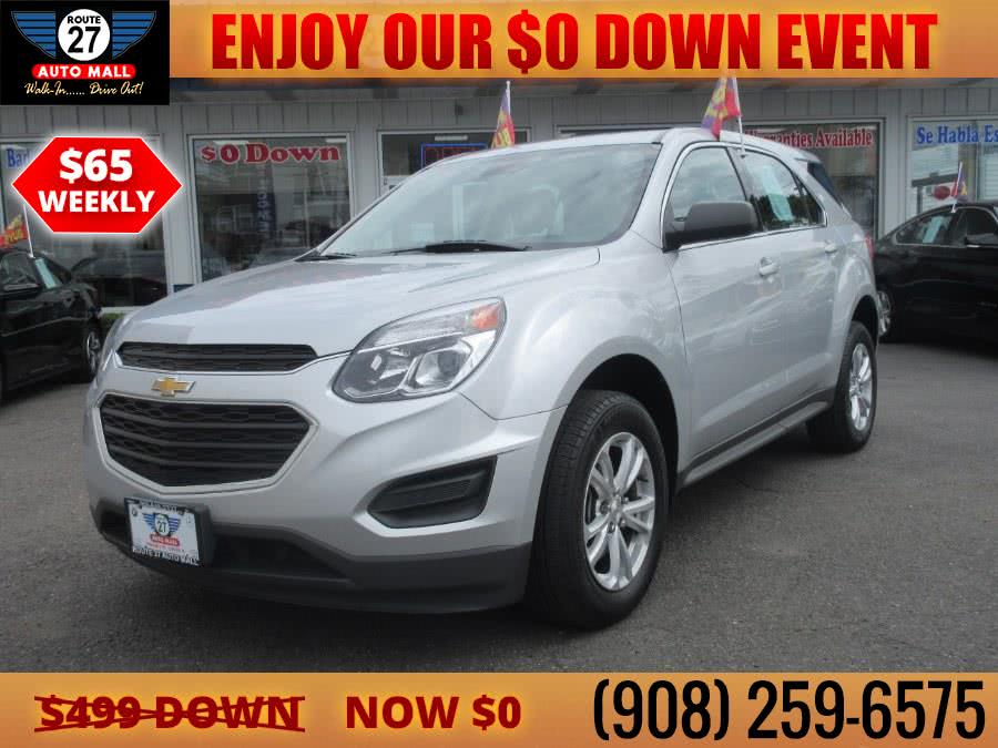 Used Chevrolet Equinox AWD 4dr LS 2017 | Route 27 Auto Mall. Linden, New Jersey Used Chevrolet Equinox AWD 4dr LS 2017 | Route 27 Auto Mall. Linden, New Jersey