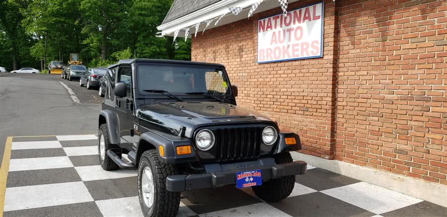 2004 Jeep Wrangler 2dr X, available for sale in Waterbury, Connecticut | National Auto Brokers, Inc.. Waterbury, Connecticut