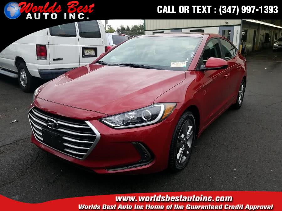 2017 Hyundai Elantra SE 2.0L Auto PZEV (Ulsan) *Ltd Avail*, available for sale in Brooklyn, New York | Worlds Best Auto Inc. Brooklyn, New York