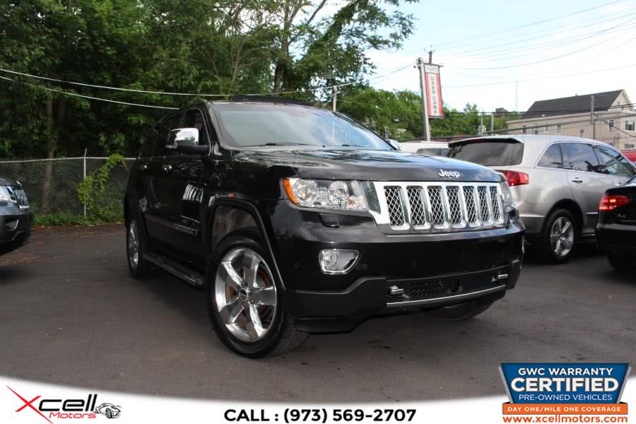 2013 Jeep Grand Cherokee Overland Summit 4WD 4dr Overland Summit, available for sale in Paterson, New Jersey | Xcell Motors LLC. Paterson, New Jersey